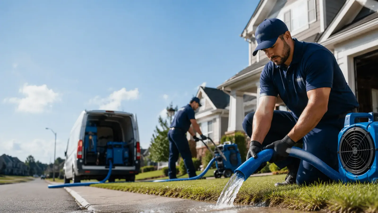 Flood Damage Restoration in Drury, MA